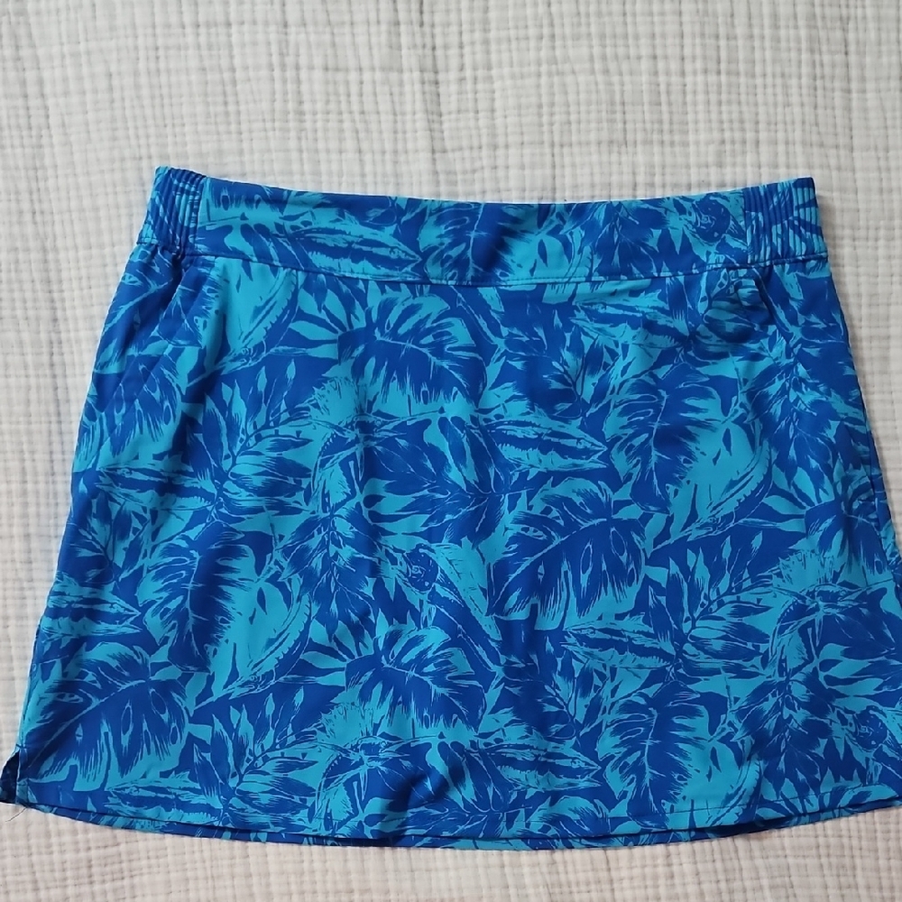 Columbia Blue Mini Skirt